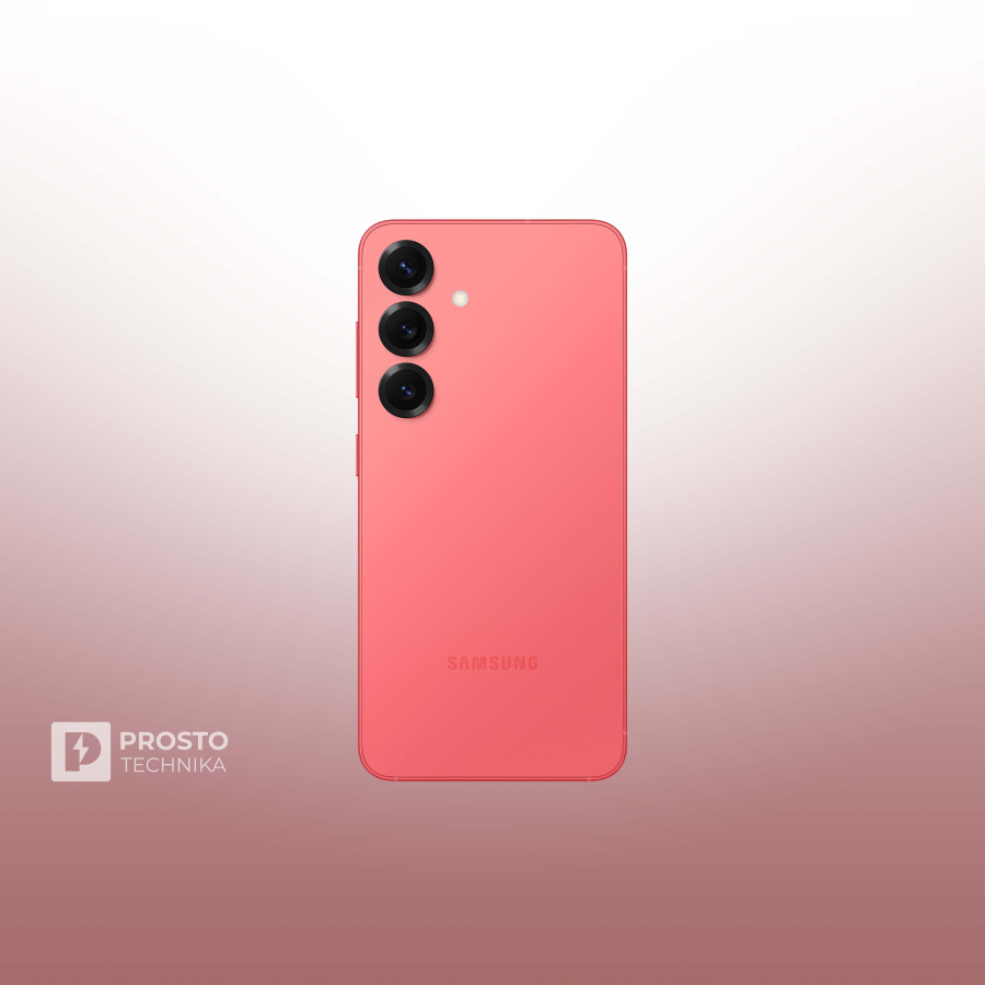 Смартфон Samsung Galaxy S25 256 Гб, Coralred